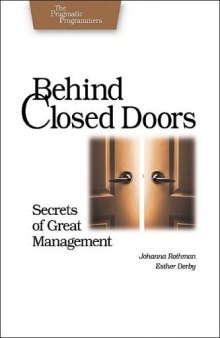 Behind closed doors: secrets of great management