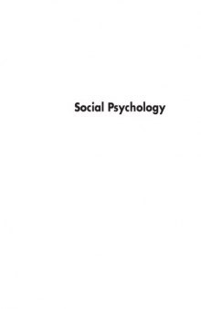 Social Psychology