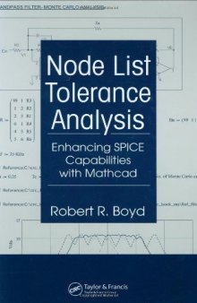Node List Tolerance Analysis: Enhancing SPICE Capabilities with Mathcad