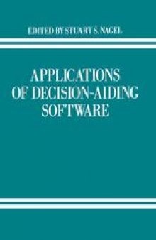 Applications of Decision-Aiding Software