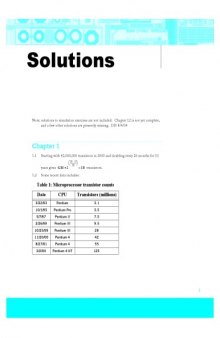 solution manual for CMOS VLSI Design 3e