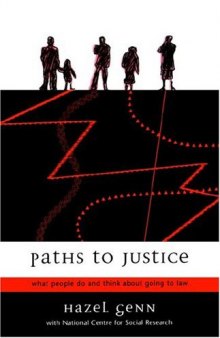 Paths to Justice: what people do and think about going to law