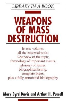 Weapons of Mass Destruction (Library in a Book)