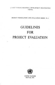 Guidelines for project evaluation