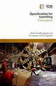 Specification for tunnelling