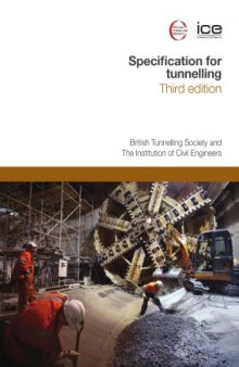 Specification for Tunnelling, 3rd Edition
