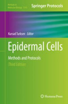 Epidermal Cells: Methods and Protocols