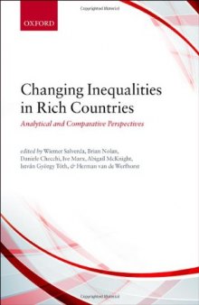 Changing Inequalities in Rich Countries: Analytical and Comparative Perspectives
