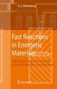 Fast Reactions in Energetic Materials: High-Temperature Decomposition of Rocket Propellants and Explosives