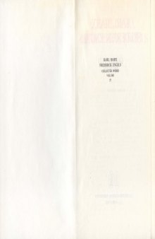 Collected Works, Vol. 27: Engels: 1890-1895