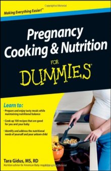 Pregnancy cooking and nutrition for dummies