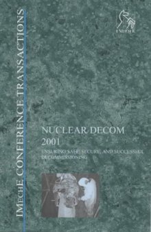 Nuclear Decom 2001 (Imeche Event Publications)