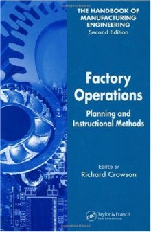 Factory Operations: Planning and Instructional Methods 