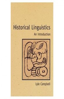Historical Linguistics. An Introduction