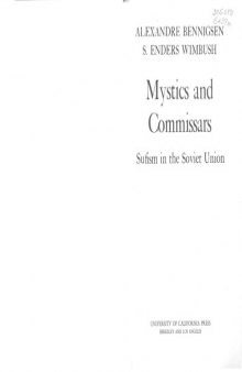 Mystics and Commissars - Sufism in the Soviet Union