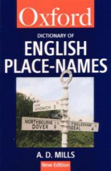 Oxford Dictionary of English Place-Names 