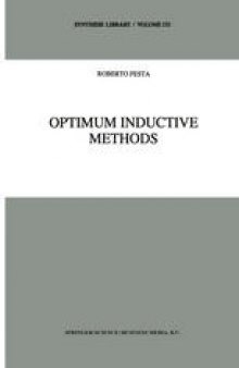 Optimum Inductive Methods: A Study in Inductive Probability, Bayesian Statistics, and Verisimilitude