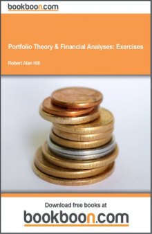 Portfolio Theory & Financial Analyses: Exercises