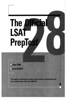 LSAT PrepTest 28