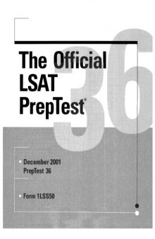 LSAT PrepTest 36