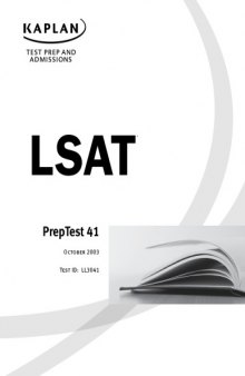 LSAT PrepTest 41