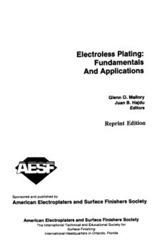 Electroless Plating Fundamentals & Applications