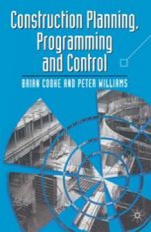 Construction Planning, Programming and Control