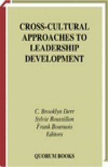 Cross-Cultural Approaches to Leadership Development