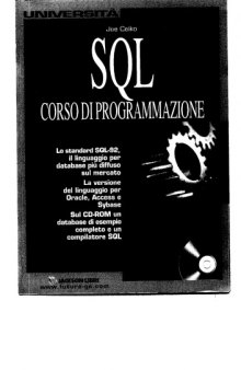 SQL. Corso di programmazione  