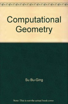 Computational Geometry. Curve and Surface Modeling