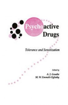 Psychoactive Drugs: Tolerance and Sensitization