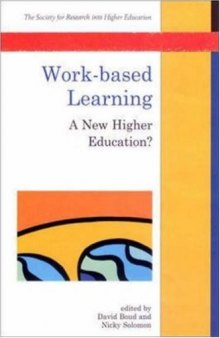 Work-Based Learning (Society for Research into Higher Education)  