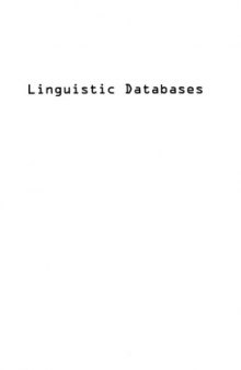 Linguistic databases