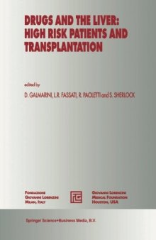 Drugs and the Liver: High Risk Patients and Transplantation