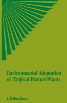 Environmental Adaptation of Tropical Pasture Plants