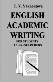 English academic writing for students and researchers