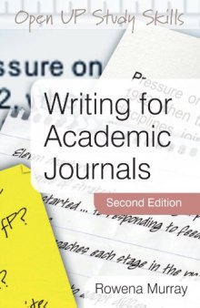 Writing for Academic Journals  