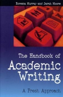 The Handbook of Academic Writing - A Fresh Approach