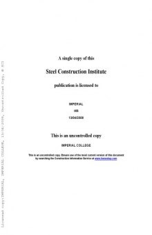 Joints in Steel Construction: Composite Connections