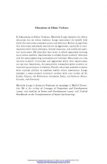 Educations in Ethnic Violence: Identity, Educational Bubbles, and Resource Mobilization