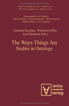 The Way Things Are: Studies in Ontology