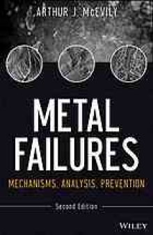 Metal failures : mechanisms, analysis, prevention