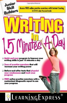 Writing in 15 Minutes a Day: Junior Skill Builder (Junior Skill Builders)