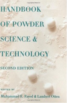 Handbook of powder science and technology