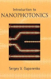 Introduction to Nanophotonics