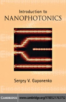 Introduction to Nanophotonics