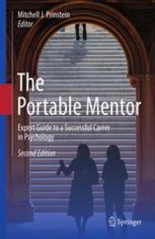 The Portable Mentor: Expert Guide to a Successful Career in Psychology