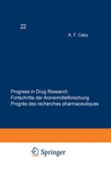 Progress in Drug Research / Fortschritte der Arzneimittelforschung / Progrès des recherches pharmaceutiques