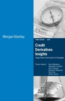 Credit Derivatives Insights Morgan Stanley