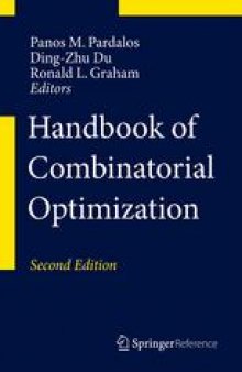 Handbook of Combinatorial Optimization